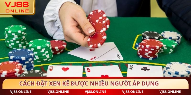 Cách đặt xen kẽ được nhiều người áp dụng